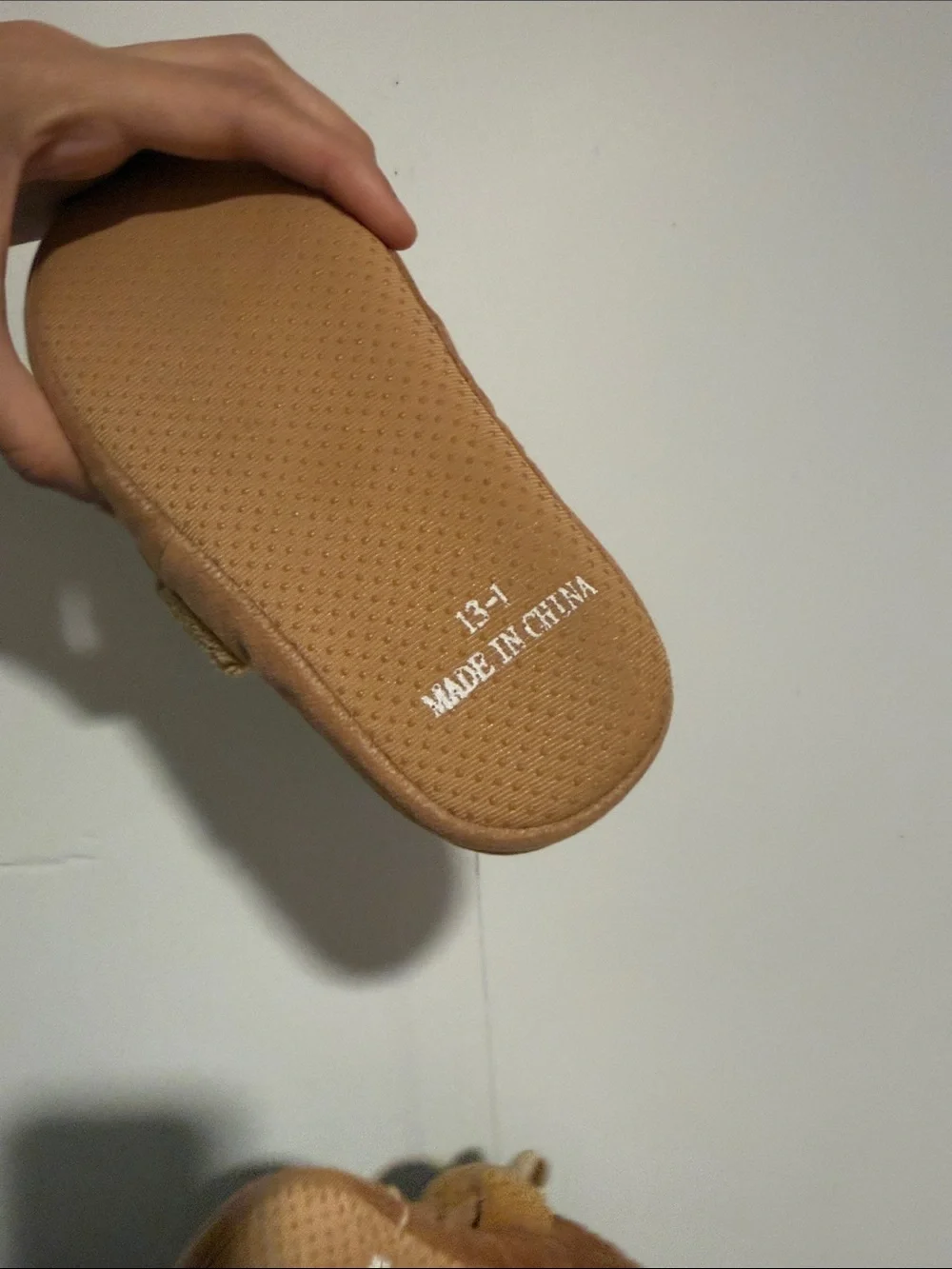 Kids squishmallows Plush Brown Animal Slip-On Slippers
